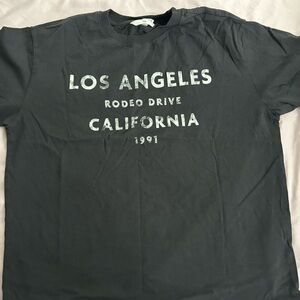 H&M Black Los Angeles Tee